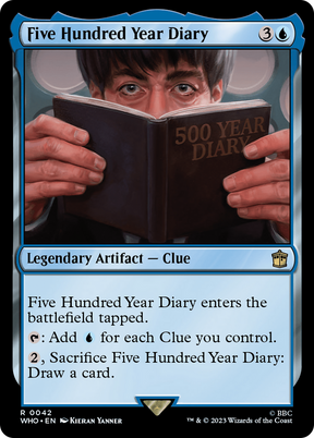Magic: The Gathering - Five Hundred Year Diary Foil - Doctor Who