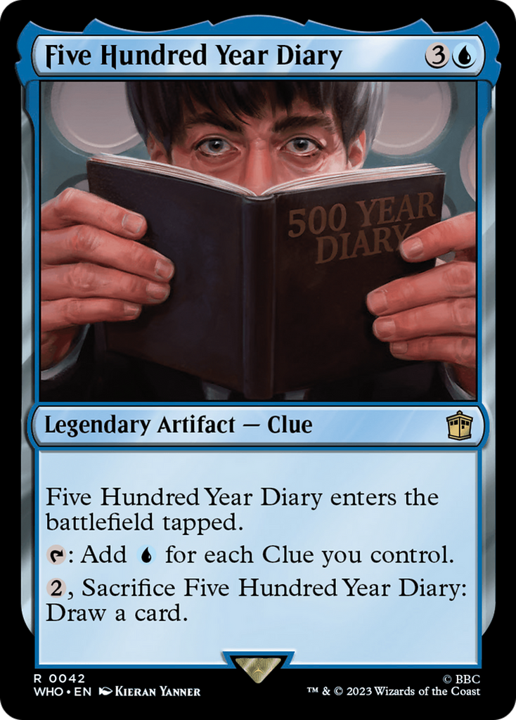 Magic: The Gathering - Five Hundred Year Diary - Doctor Who