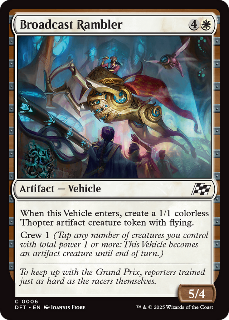 Magic: The Gathering - Broadcast Rambler - Aetherdrift