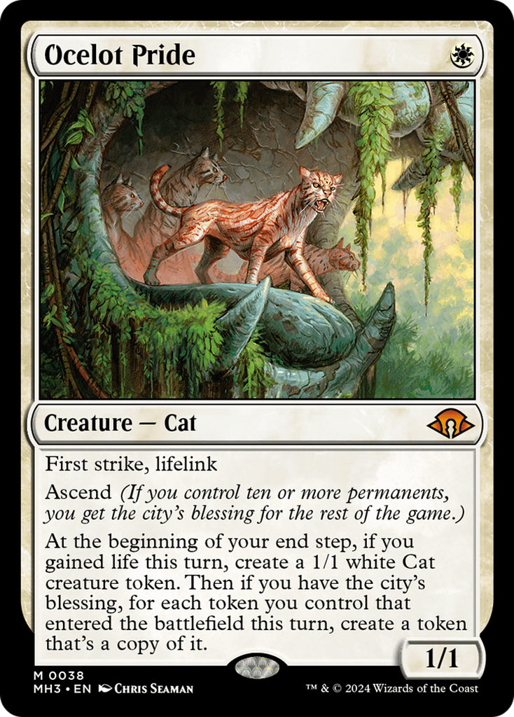Magic: The Gathering - Ocelot Pride Foil - Modern Horizons 3