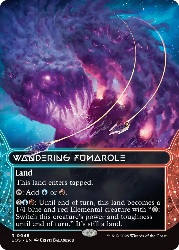 Magic: The Gathering - Wandering Fumarole - Edge of Eternities: Stellar Sights