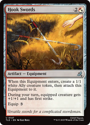 Magic: The Gathering - Hook Swords Foil - Avatar: The Last Airbender Eternal