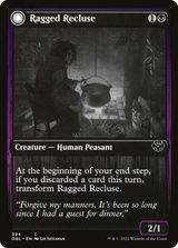 Magic: The Gathering - Ragged Recluse // Odious Witch Foil - Innistrad: Double Feature