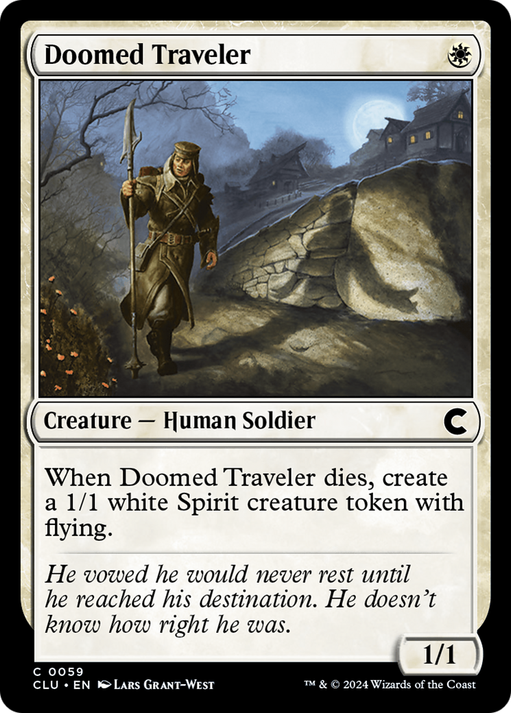 Magic: The Gathering - Doomed Traveler - Ravnica: Clue Edition
