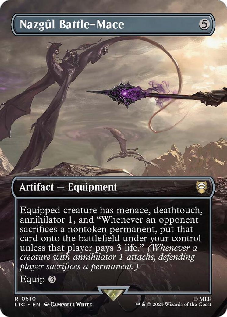 Magic: The Gathering - Nazgûl Battle-Mace Foil - Tales of Middle-earth Commander