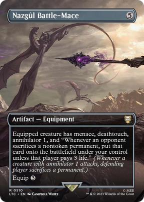 Magic: The Gathering - Nazgûl Battle-Mace Foil - Tales of Middle-earth Commander