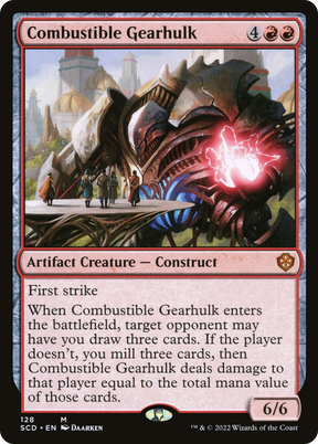 Magic: The Gathering - Combustible Gearhulk - Starter Commander Decks