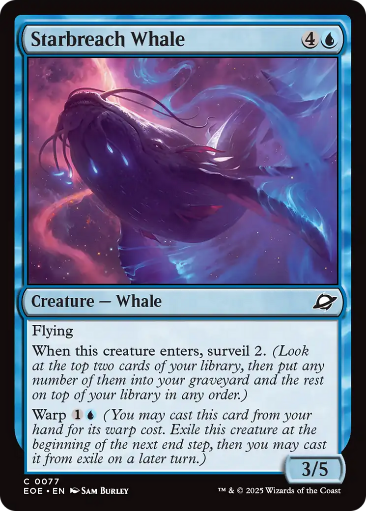 Magic: The Gathering - Starbreach Whale - Edge of Eternities