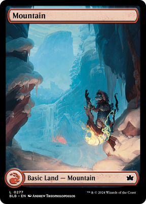 Magic: The Gathering - Mountain #277 Foil - Bloomburrow