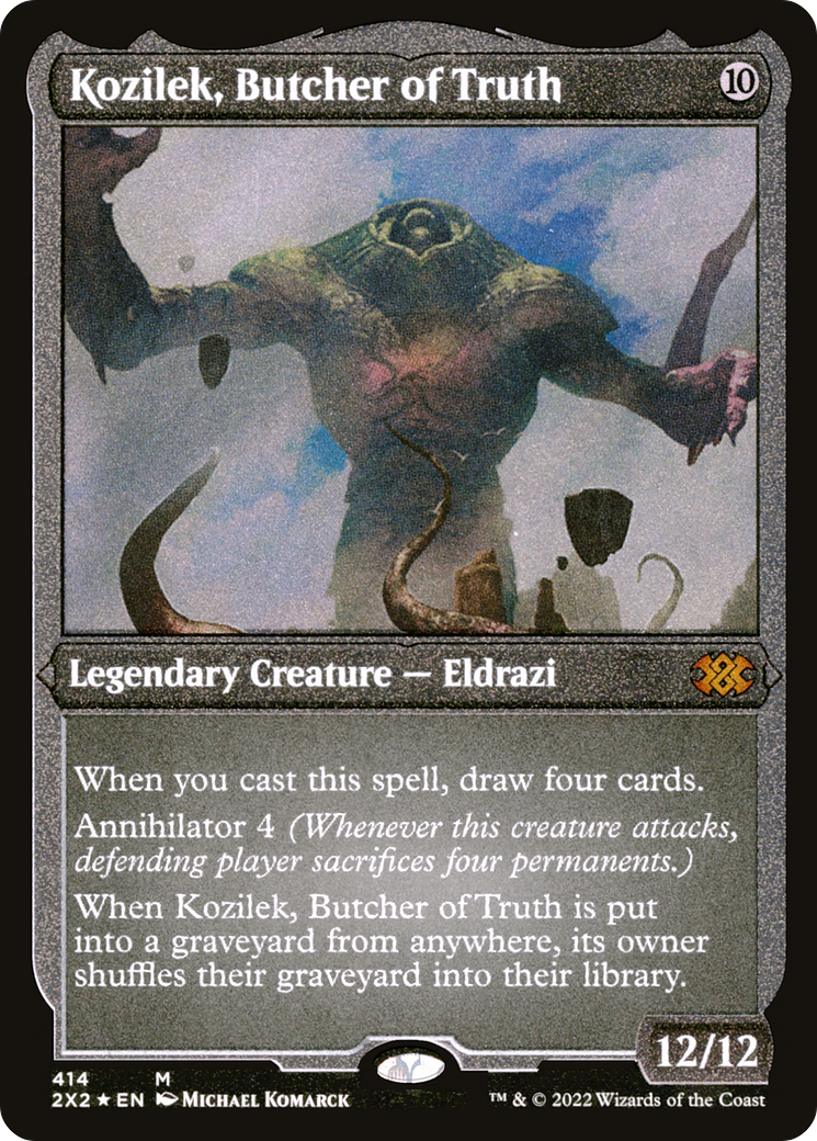 Magic: The Gathering - Kozilek, Butcher of Truth Foil - Double Masters 2022