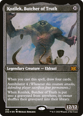 Magic: The Gathering - Kozilek, Butcher of Truth Foil - Double Masters 2022