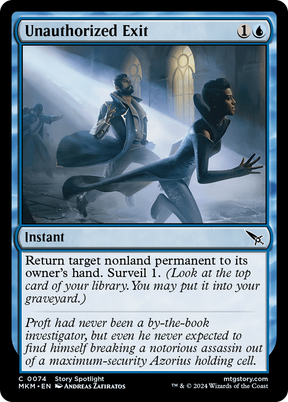 Magic: The Gathering - Unauthorized Exit - Murders at Karlov Manor