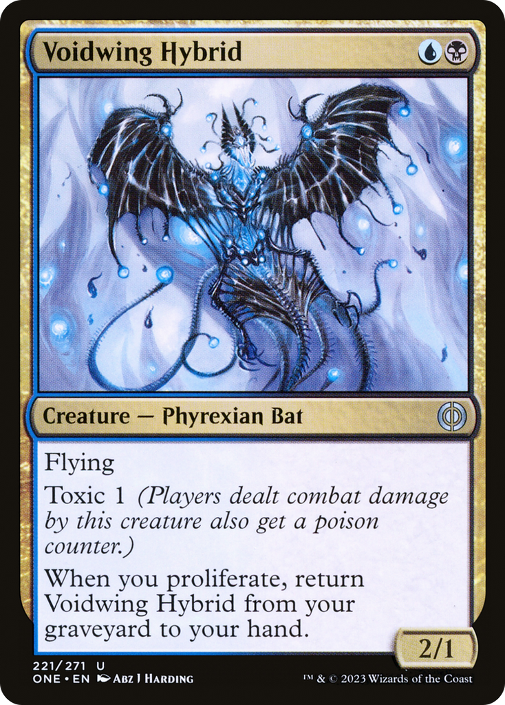 Magic: The Gathering - Voidwing Hybrid Foil - Phyrexia: All Will Be One