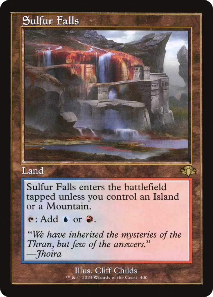 Magic: The Gathering - Sulfur Falls - Dominaria Remastered