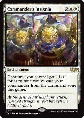 Magic: The Gathering - Commander's Insignia - Tarkir: Dragonstorm Commander