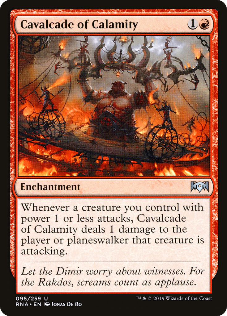 Magic: The Gathering - Cavalcade of Calamity Foil - Ravnica Allegiance