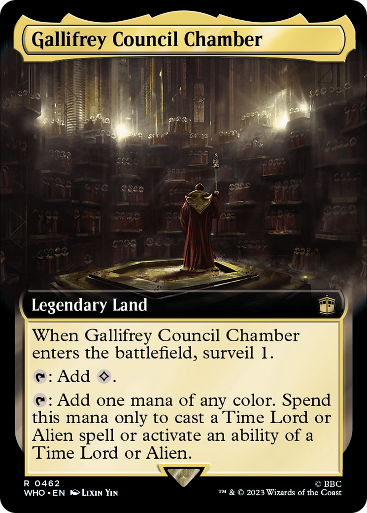 Magic: The Gathering - Gallifrey Council Chamber - Doctor Who