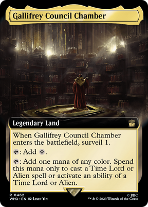 Magic: The Gathering - Gallifrey Council Chamber - Doctor Who