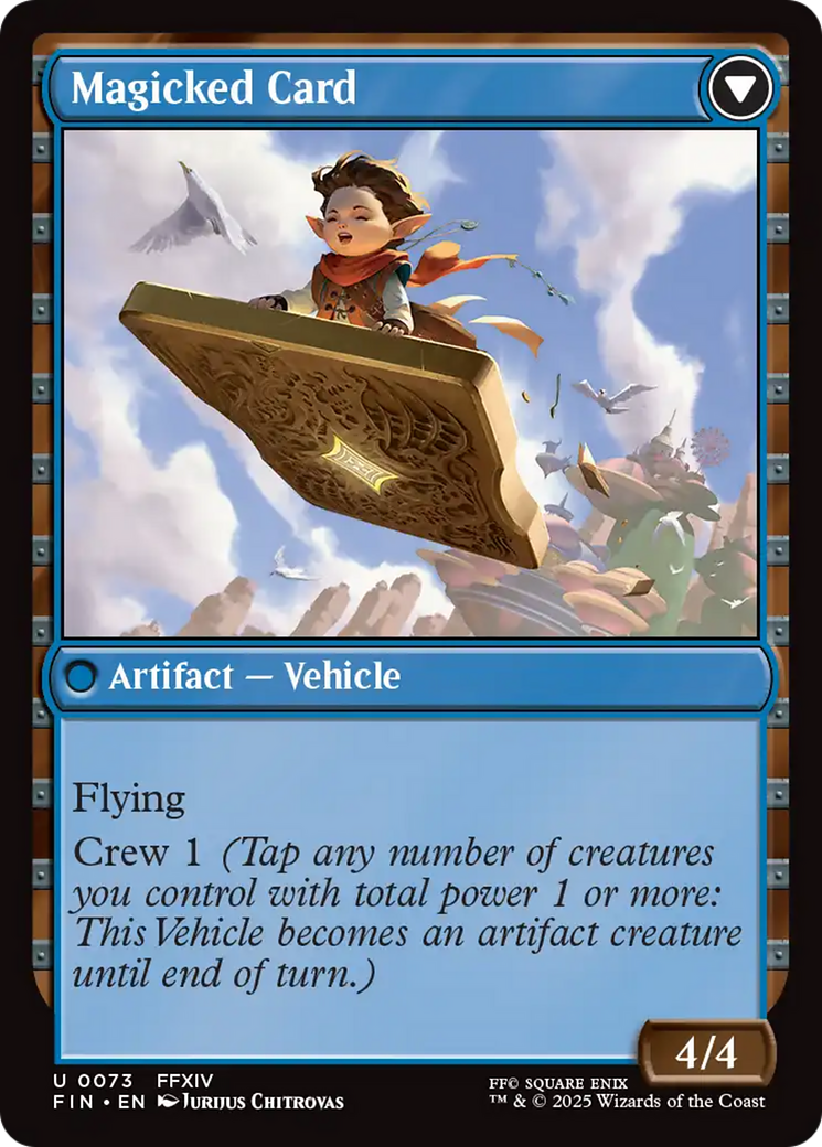 Magic: The Gathering - Sidequest: Card Collection // Magicked Card Foil - Final Fantasy