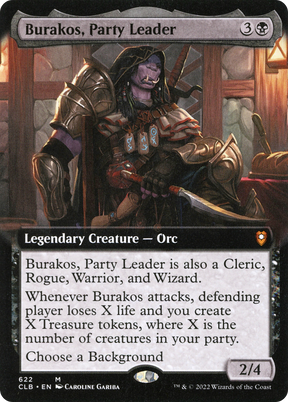 Magic: The Gathering - Burakos, Party Leader Foil - Commander Legends: Battle for Baldur's Gate