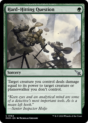Magic: The Gathering - Hard-Hitting Question Foil - Murders at Karlov Manor