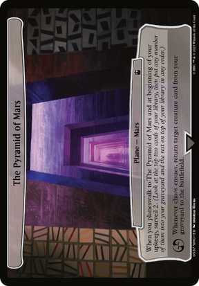 Magic: The Gathering - The Pyramid of Mars - Doctor Who