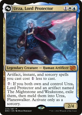Magic: The Gathering - Urza, Lord Protector // Urza, Planeswalker Foil - The Brothers' War