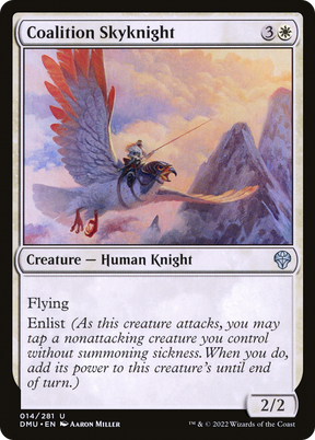 Magic: The Gathering - Coalition Skyknight - Dominaria United
