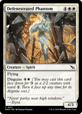 Magic: The Gathering - Defenestrated Phantom - Murders at Karlov Manor