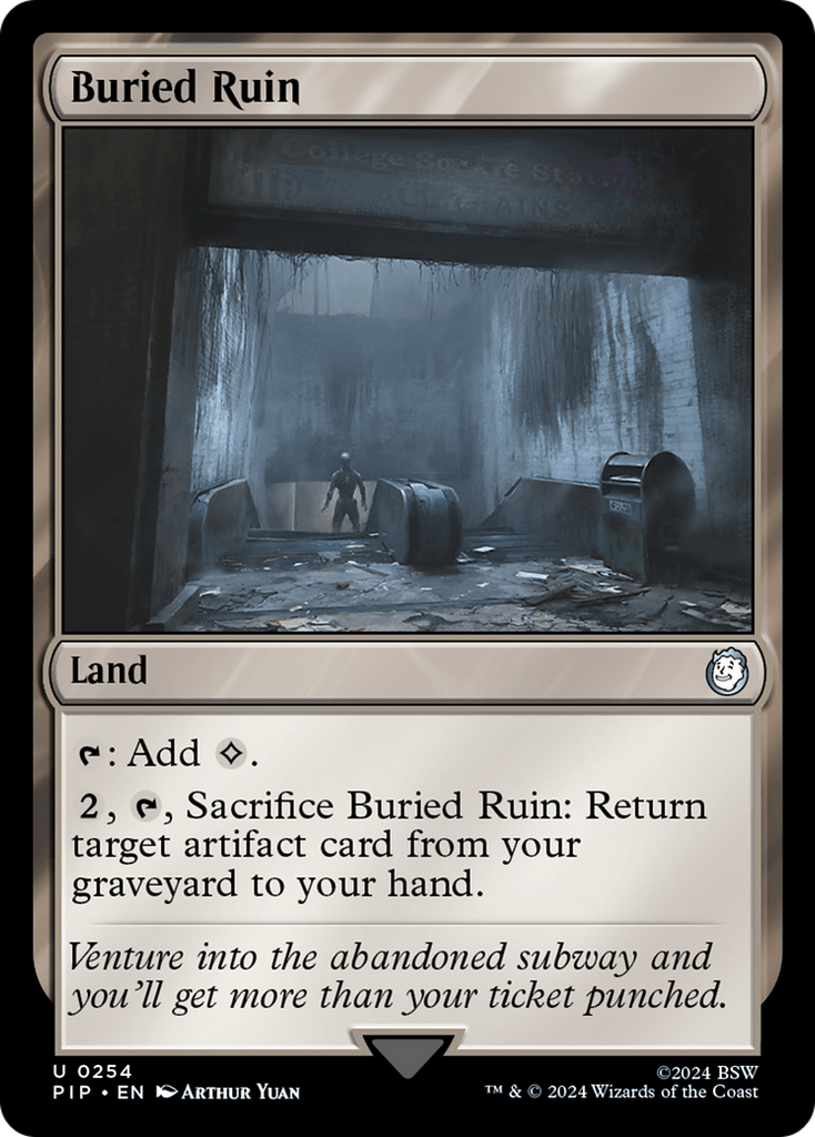 Magic: The Gathering - Buried Ruin - Fallout