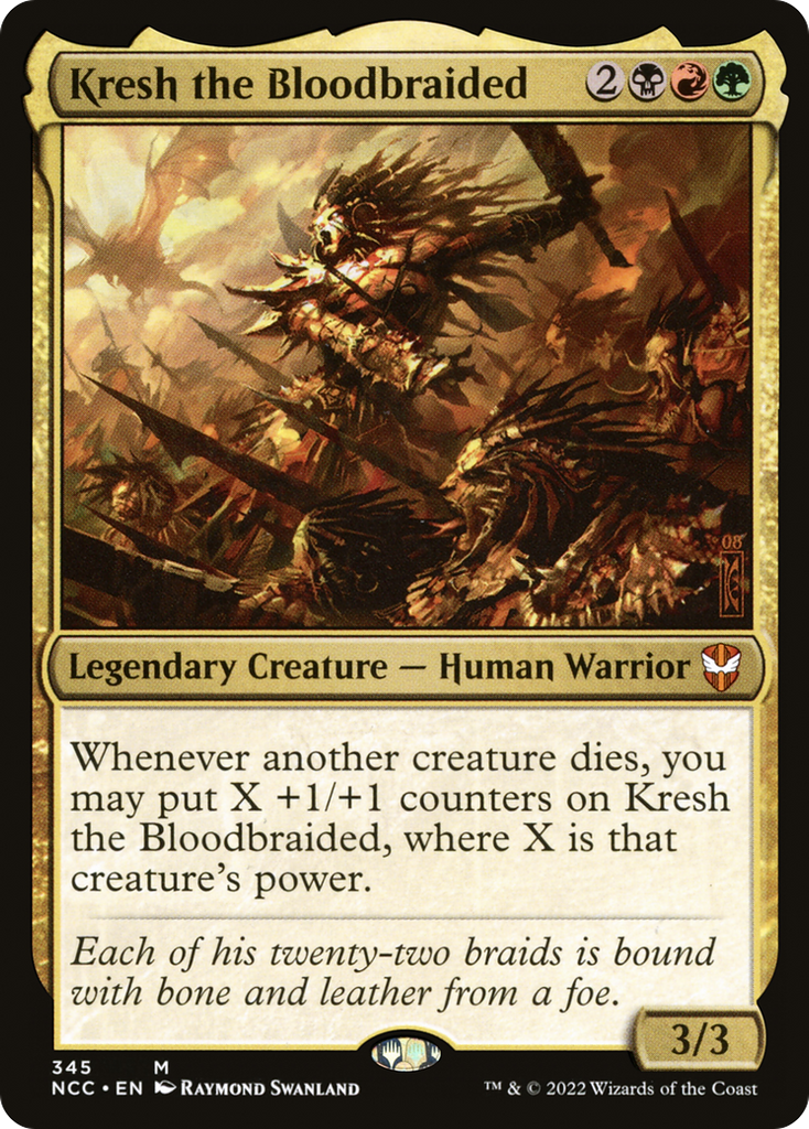 Magic: The Gathering - Kresh the Bloodbraided - New Capenna Commander