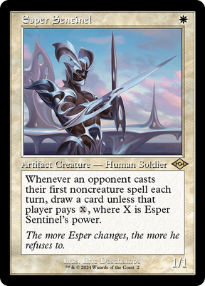 Magic: The Gathering - Esper Sentinel Foil - Modern Horizons 2 Timeshifts