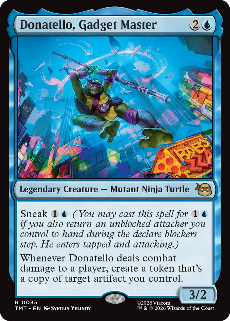 Magic: The Gathering - Donatello, Gadget Master - Teenage Mutant Ninja Turtles