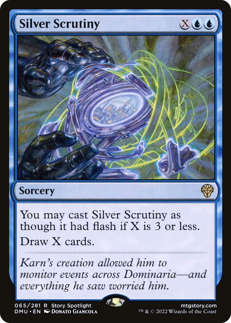 Magic: The Gathering - Silver Scrutiny - Dominaria United