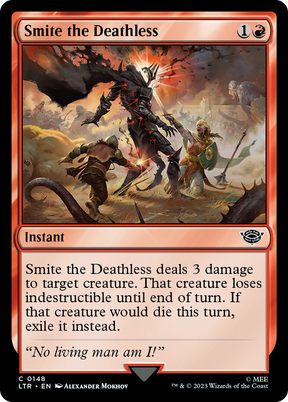 Magic: The Gathering - Smite the Deathless - The Lord of the Rings: Tales of Middle-earth