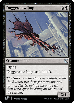 Magic: The Gathering - Daggerclaw Imp - Ravnica: Clue Edition