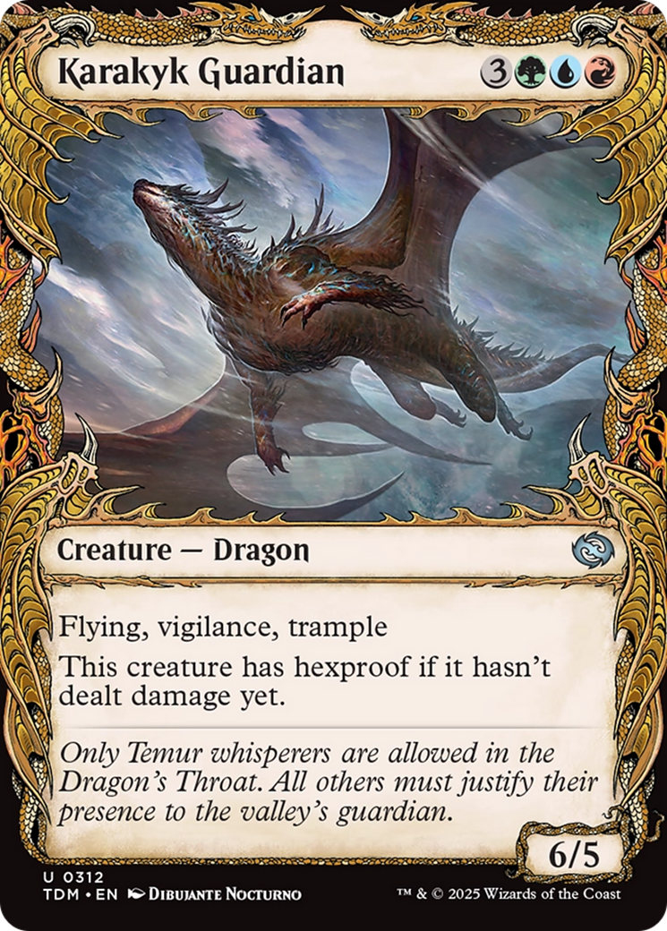 Magic: The Gathering - Karakyk Guardian - Tarkir: Dragonstorm
