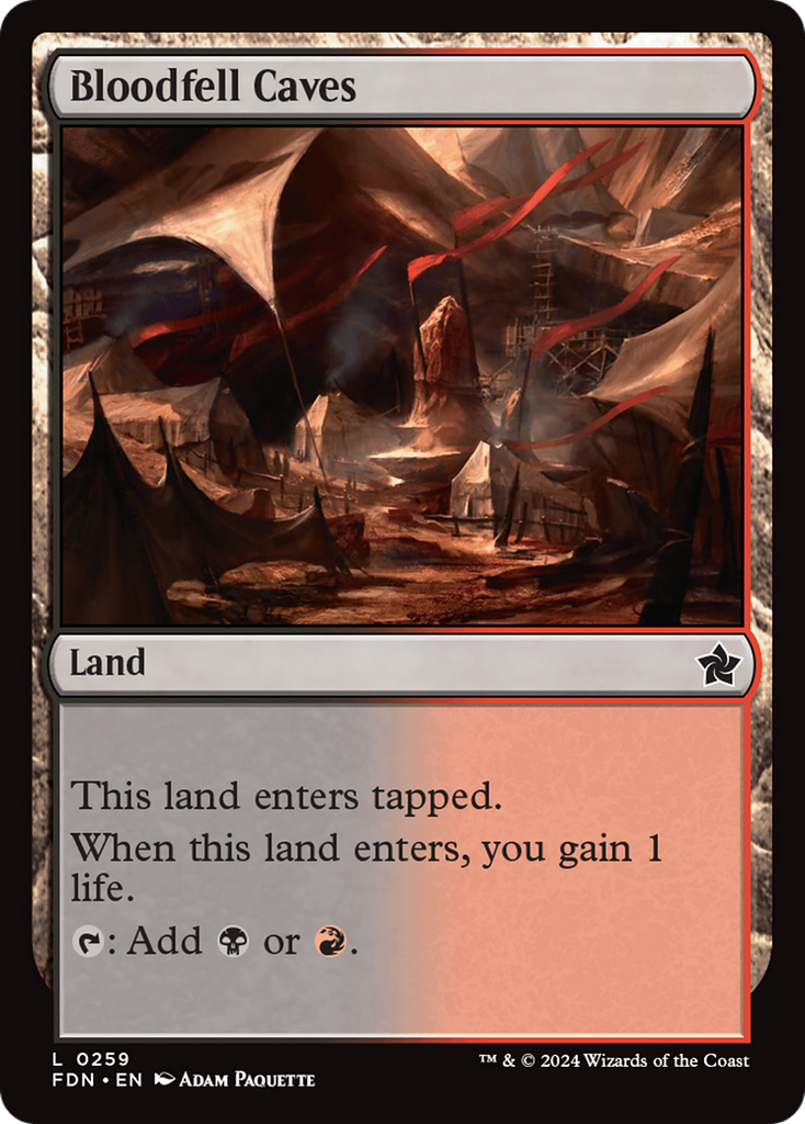 Magic: The Gathering - Bloodfell Caves - Foundations