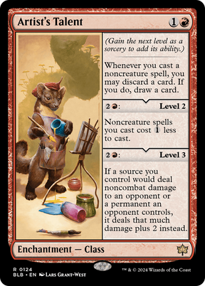 Magic: The Gathering - Artist's Talent Foil - Bloomburrow