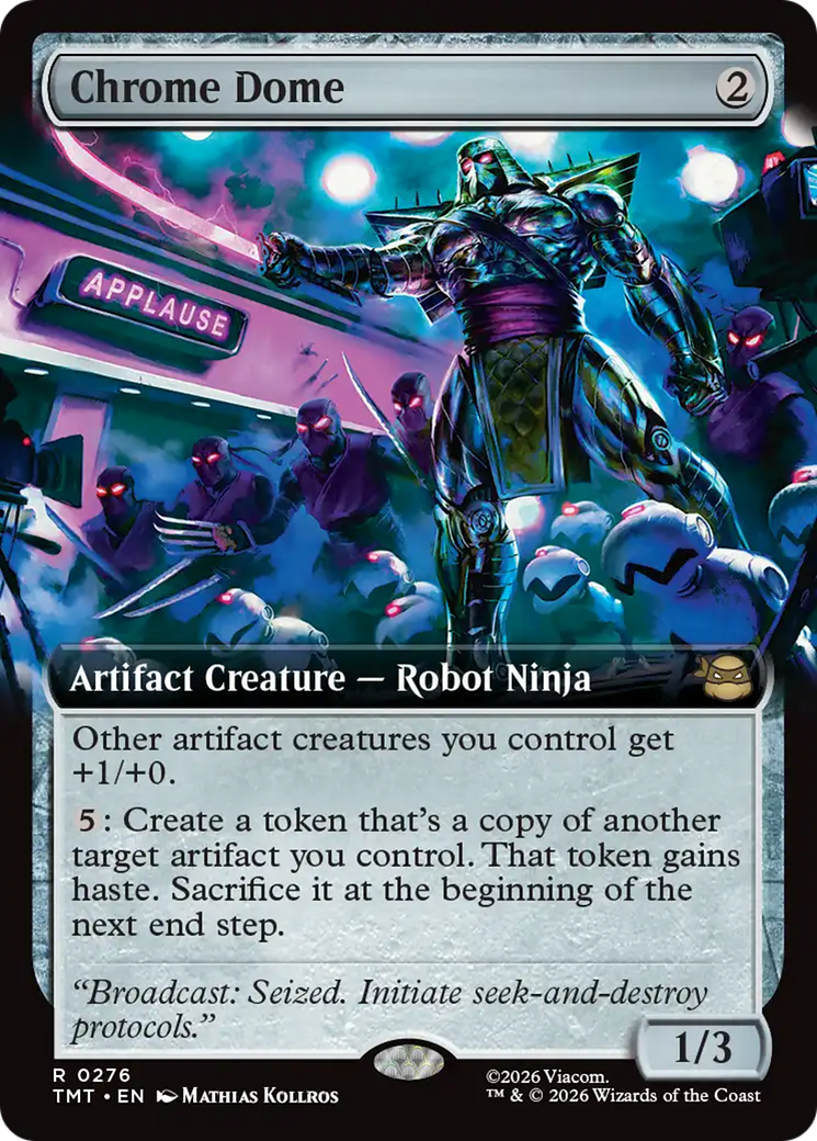 Magic: The Gathering - Chrome Dome - Teenage Mutant Ninja Turtles
