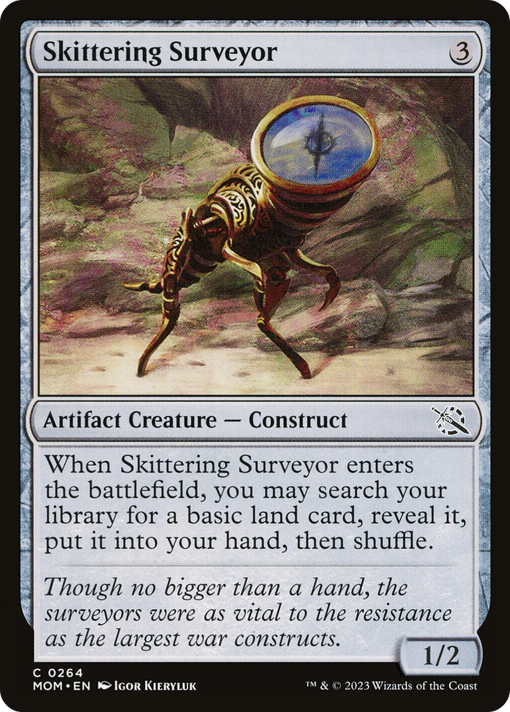 Magic: The Gathering - Skittering Surveyor Foil - March of the Machine