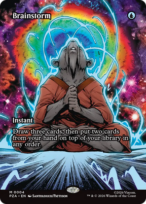 Magic: The Gathering - Brainstorm Foil - Teenage Mutant Ninja Turtles Source Material