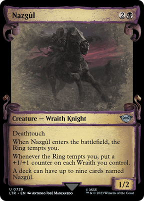 Magic: The Gathering - Nazgûl Foil - The Lord of the Rings: Tales of Middle-earth