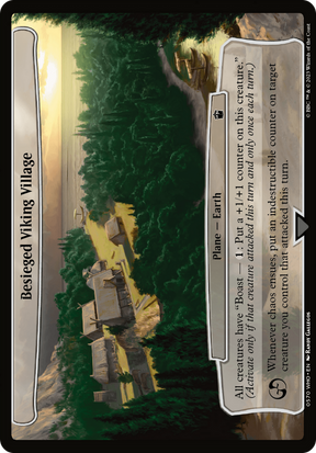 Magic: The Gathering - Besieged Viking Village - Doctor Who