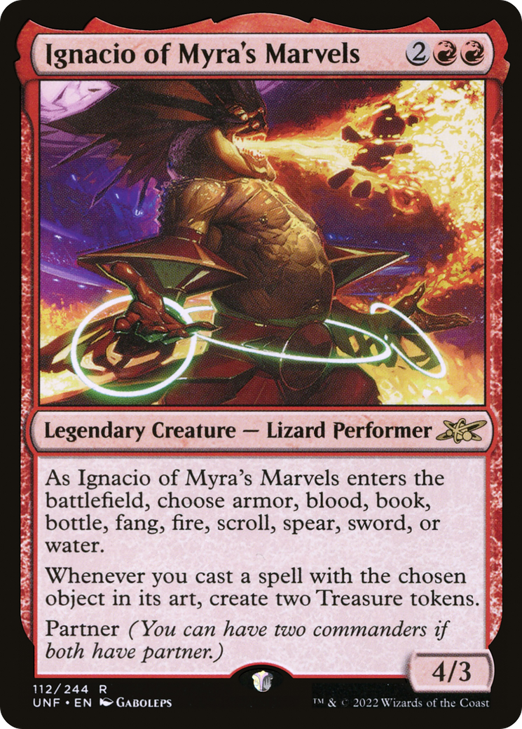 Magic: The Gathering - Ignacio of Myra's Marvels - Unfinity