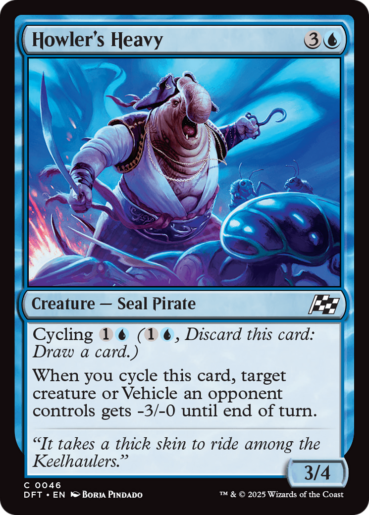 Magic: The Gathering - Howler's Heavy Foil - Aetherdrift