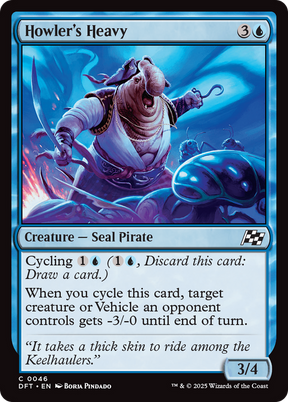 Magic: The Gathering - Howler's Heavy Foil - Aetherdrift