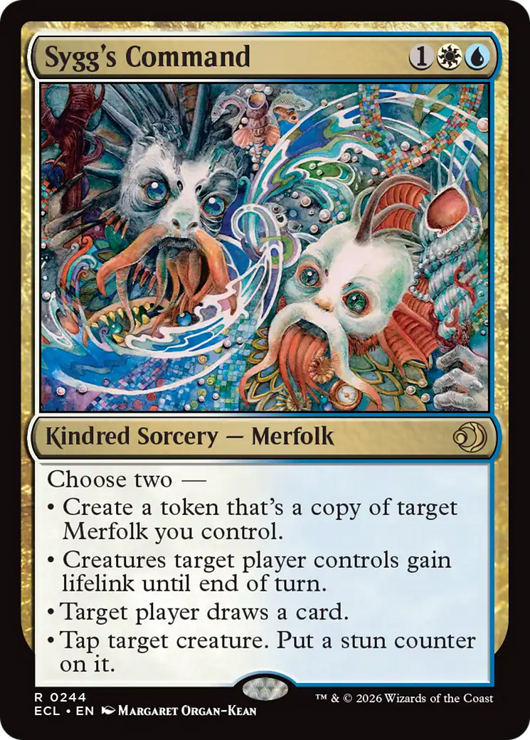 Magic: The Gathering - Sygg's Command Foil - Lorwyn Eclipsed