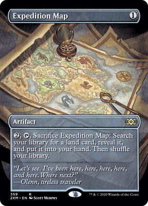 Magic: The Gathering - Expedition Map Foil - Double Masters