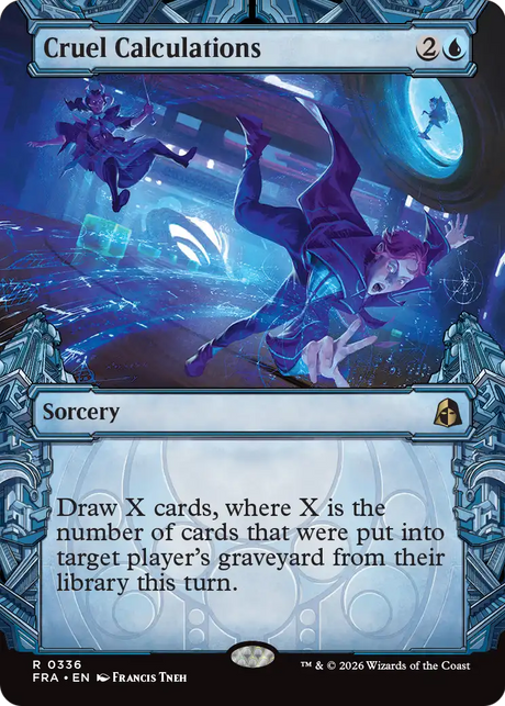 Magic: The Gathering - Cruel Calculations Foil - Reality Fracture